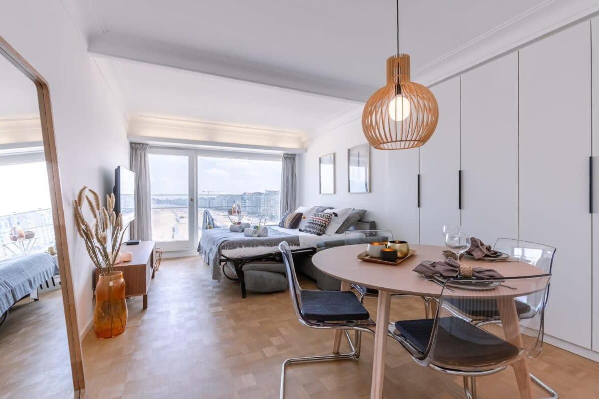 Stunning Studio With Sea-View And Terrace Apartment นอคเคอ-เฮสท์ ภายนอก รูปภาพ