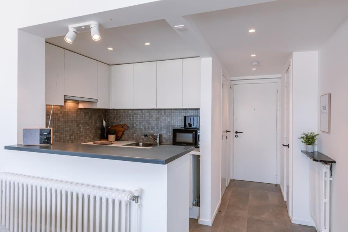 Stunning Studio With Sea-View And Terrace Apartment นอคเคอ-เฮสท์ ภายนอก รูปภาพ