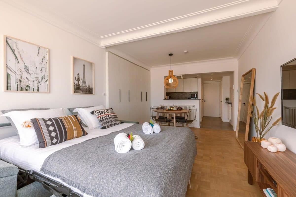 Stunning Studio With Sea-View And Terrace Apartment นอคเคอ-เฮสท์ ภายนอก รูปภาพ